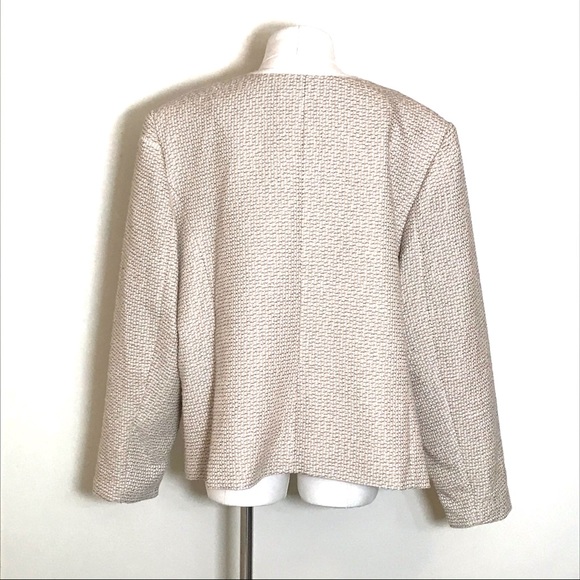 CALVIN KLEIN Tweed Zipper Jacket - Picture 8 of 10